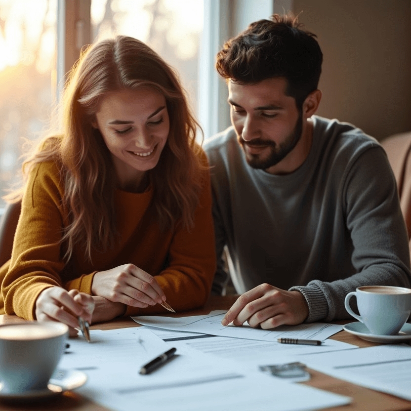 Hypotheek afsluiten als stel: zo bouw je samen een stevige financiële buffer